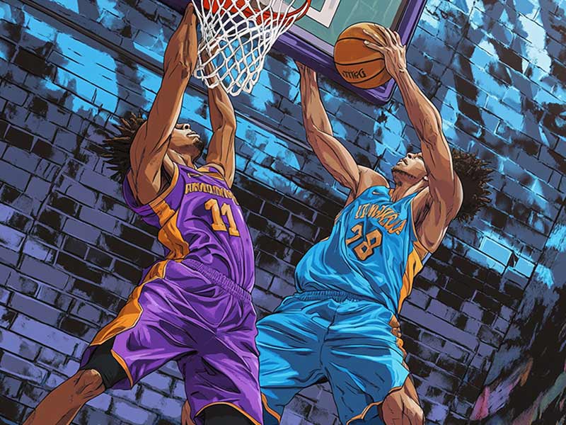 身体素质太恐怖库明加原地起跳炸裂隔扣杨瀚森!!