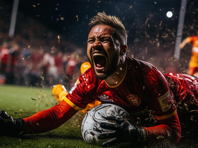 情绪失控！马斯坦托诺补时对主裁出言不逊，被直红罚下